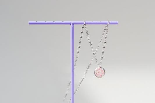 Mini Witte Dille ketting